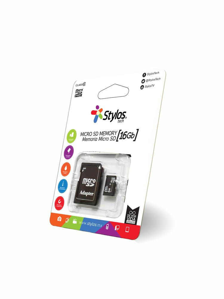 Memoria Micro SD Stylos STMSDA1B 